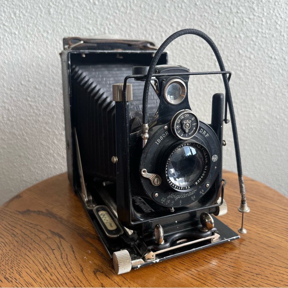 Voigtlander Ibsor D.R.P Folding Camera